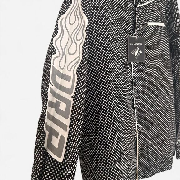 EPTM “The Perfect Example” Drip Flame Polka Dot Shirt – Streetwear Indie S NWT - Picture 5 of 5